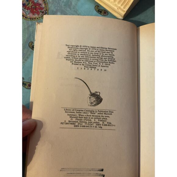 1978 Hardback “Help!” Yelled Maxwell By James & Edwina Stevenson - Picture 4 of 9